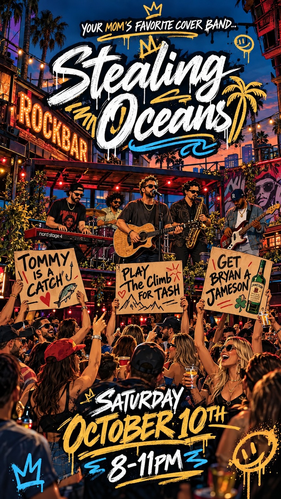 Stealing Oceans event photo