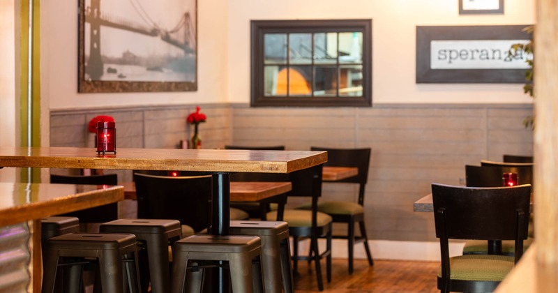 Interior, seating area