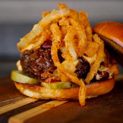 Silly Gringo Burger.