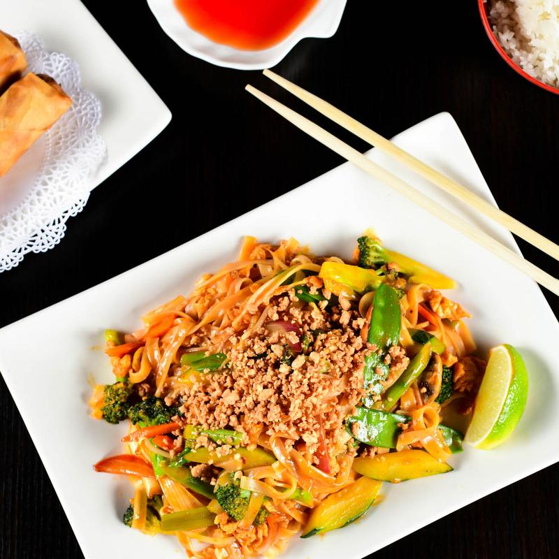 menu item 3 of 8, Pad Thai Noodles