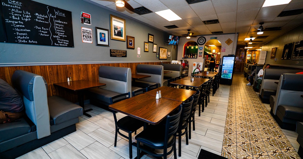Interior, dining area