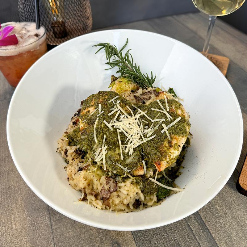 Mushroom Chicken Risotto photo