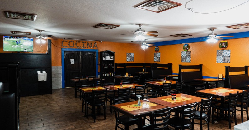 Interior, main dining area