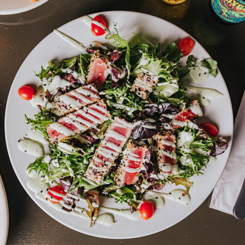 Sesame Toasted Ahi Tuna Salad photo