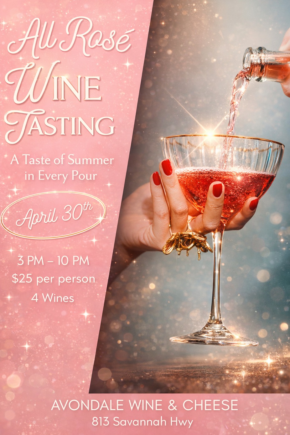 All Rosé Wine Tasting event photo