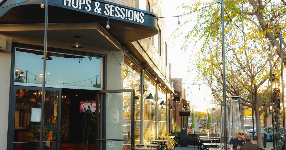 Restaurant front entrance