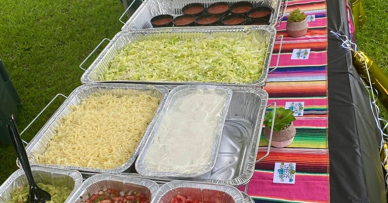 Catering salads and sauces