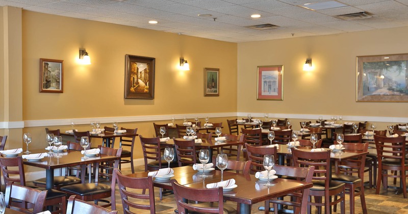 Interior, big dining area