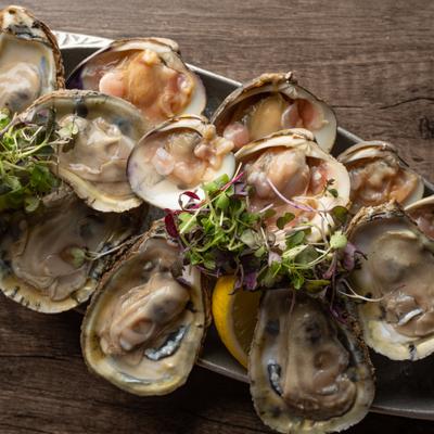 Clams and Oysters plate.