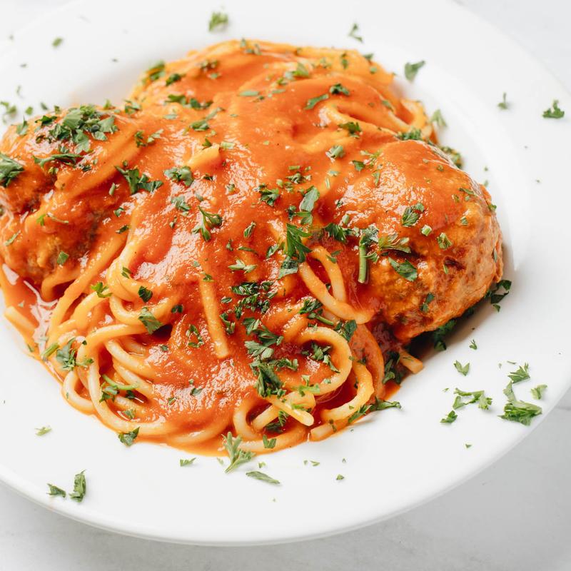 Sicilian Spaghetti Polpette photo