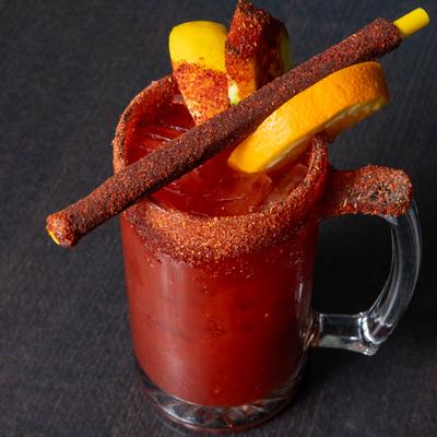 Michelada cocktail.