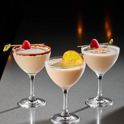 Various prepared cocktails.