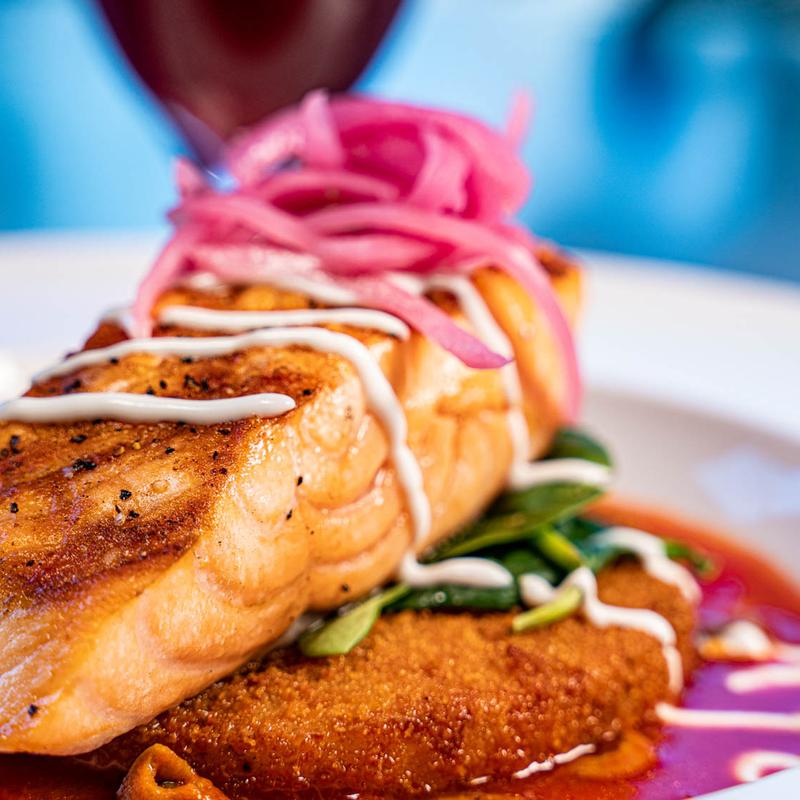 Salmon a la Veracruzana photo