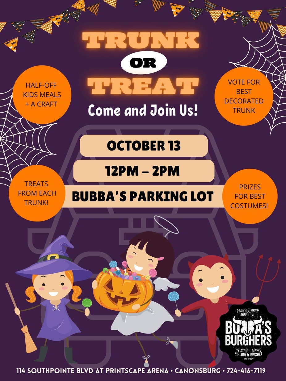 Bubba's Second Annual Trunk or Treat event photo