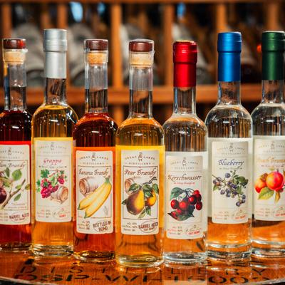 Artisan Series Brandy, assorted brandies.