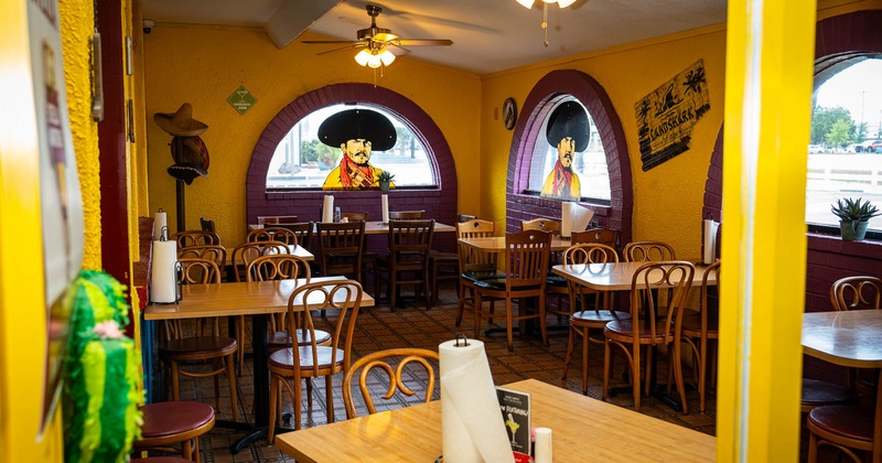 Interior seating space