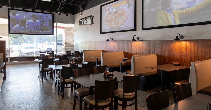 Interior seating area