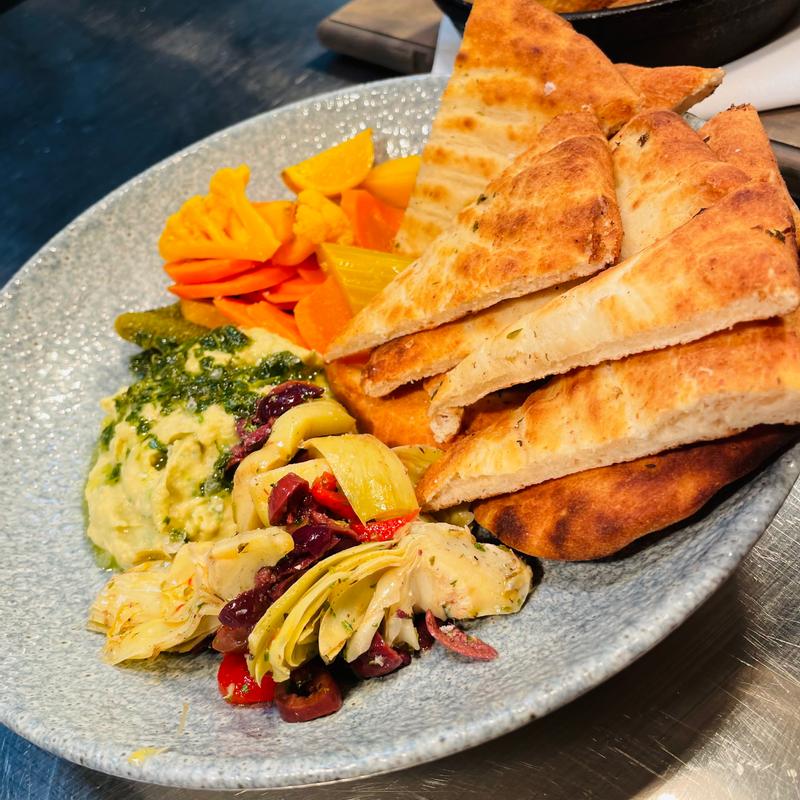 Mezze Plate (Hummas & Zoolouk) photo