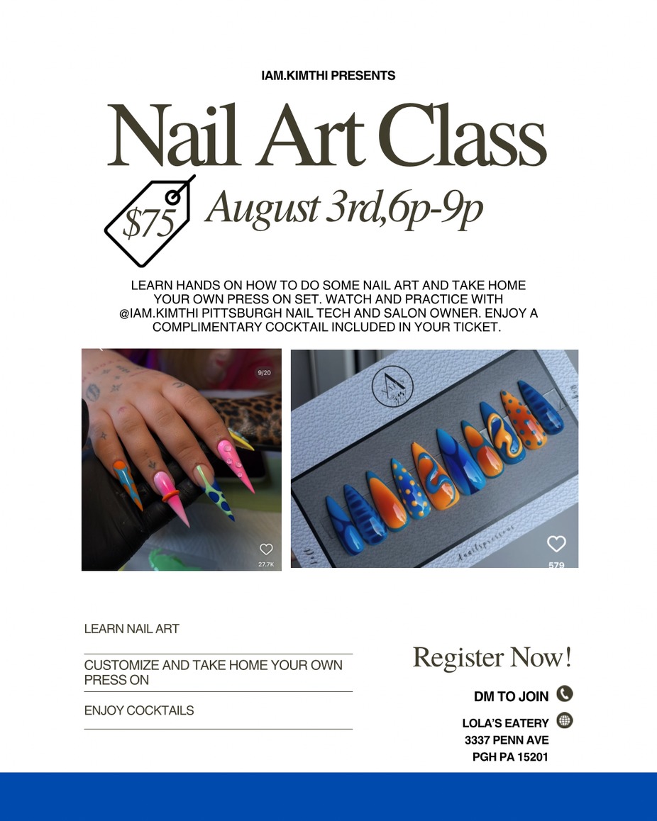 Nail Art Class by Iam.Kimthi event photo