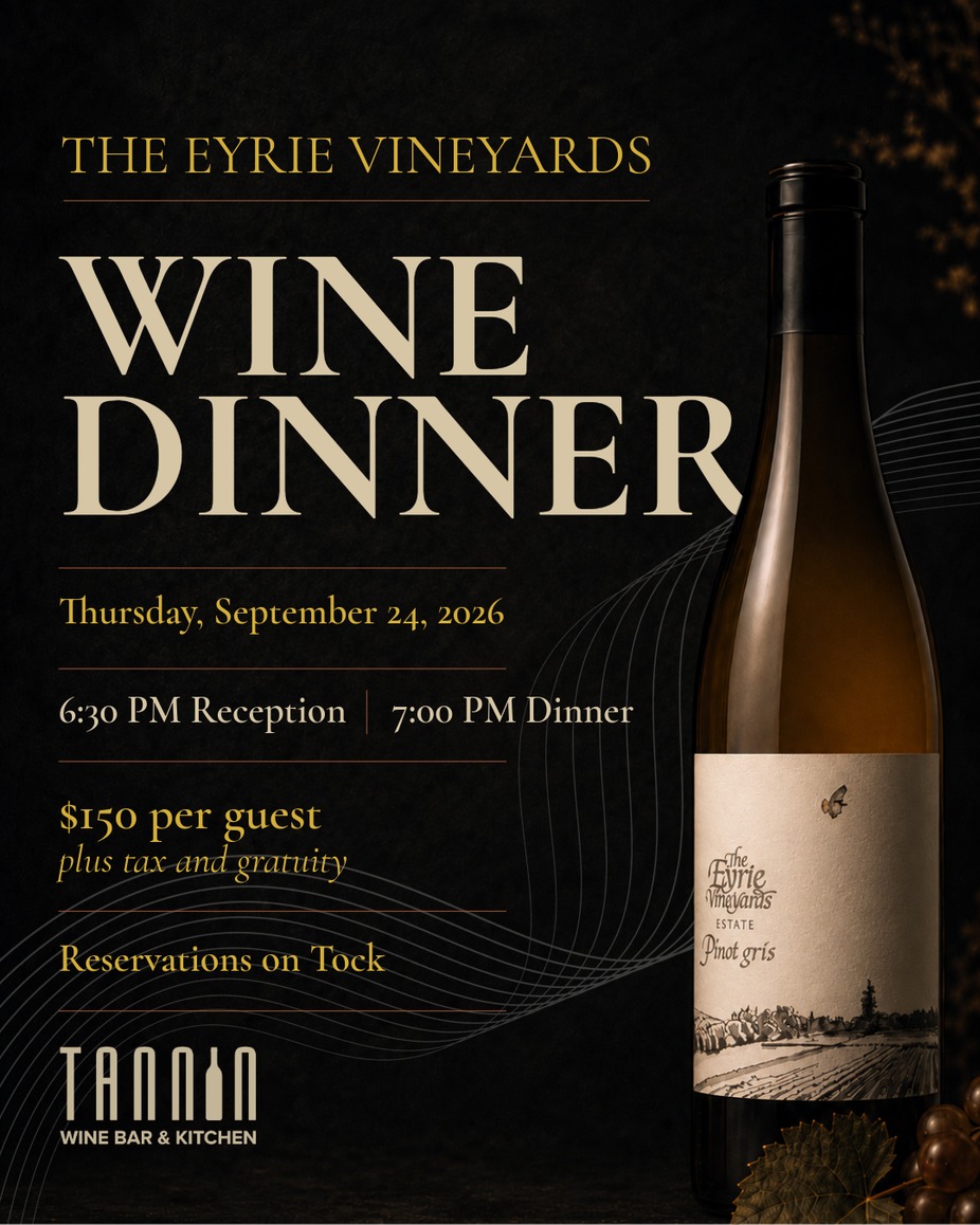 Eyrie Vineyards Wine Dinner event photo