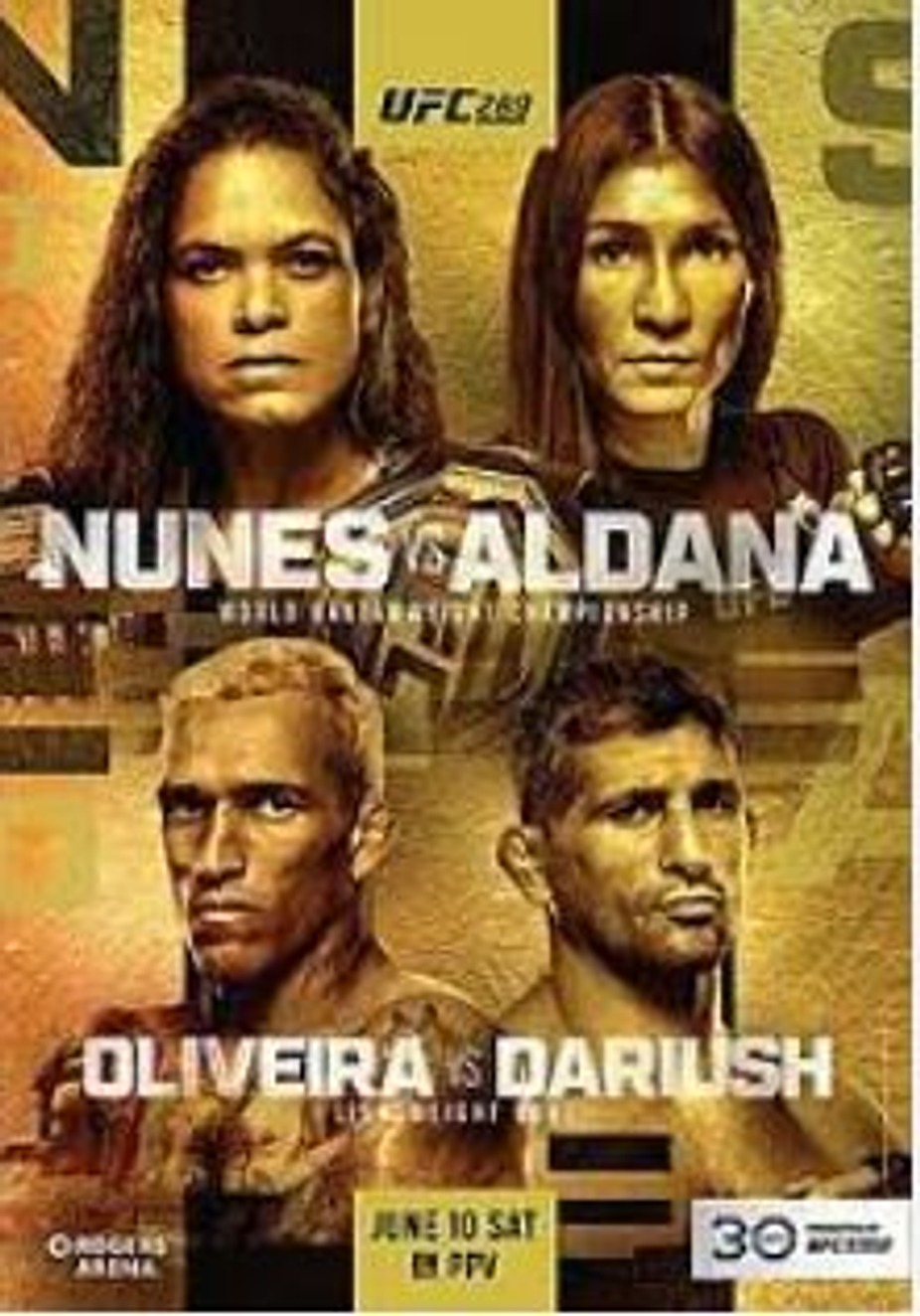 UFC 289: Nunes vs. Aldana event photo