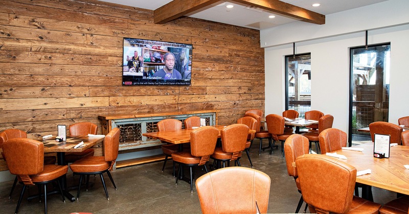 Interior, private dining area