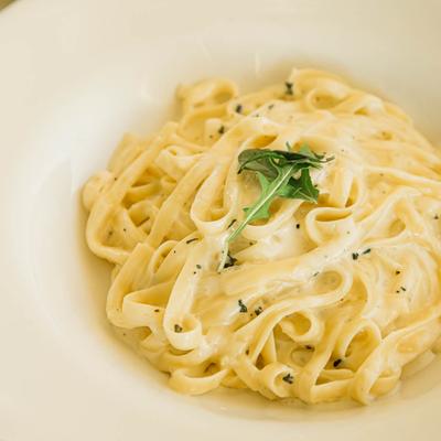 Fettuccine Alfredo.