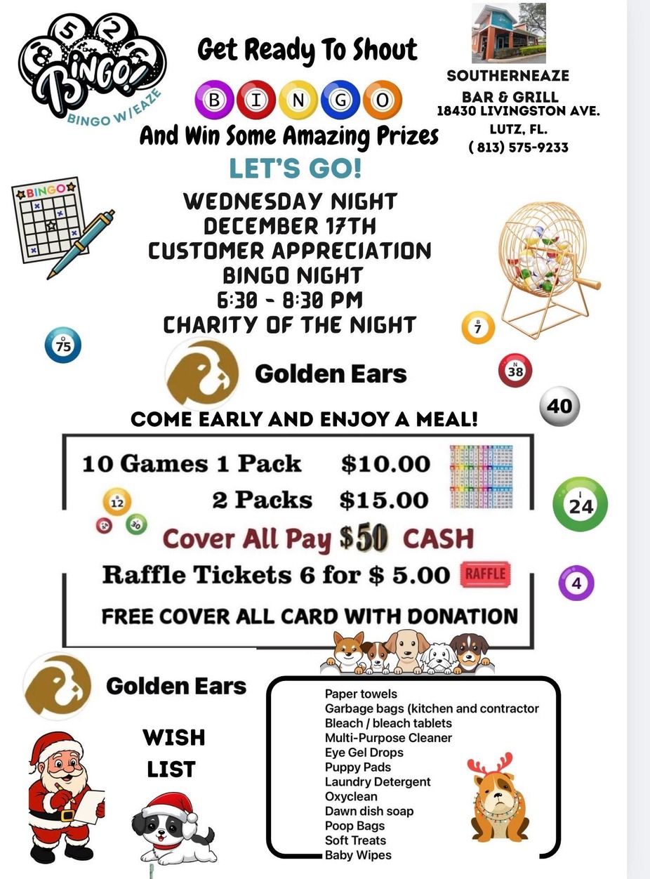 Charity Bingo event photo