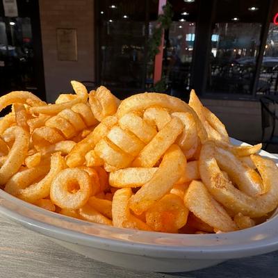 Curly fries.