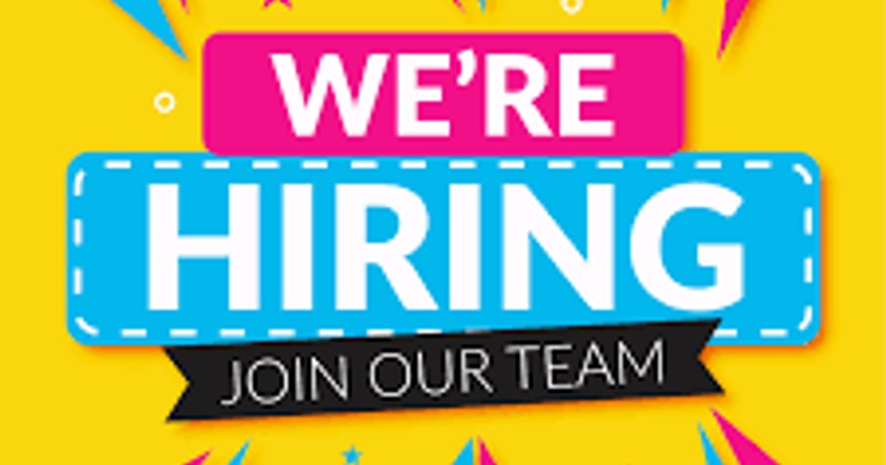 We're Hiring, Join Our Team