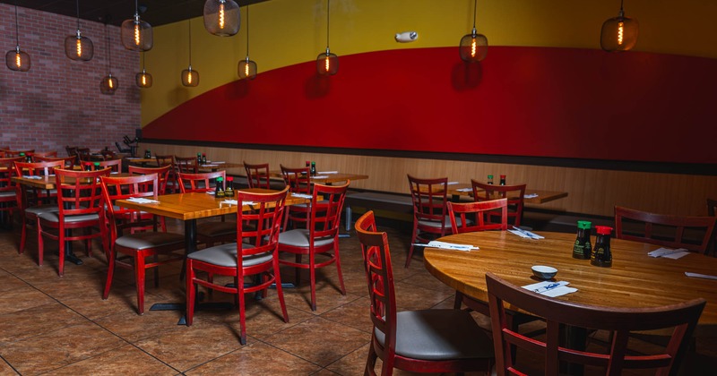 Interior, dining area