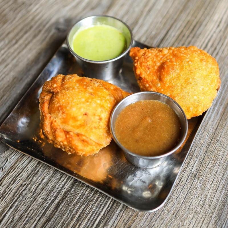 Veg Puff Samosas (V) photo