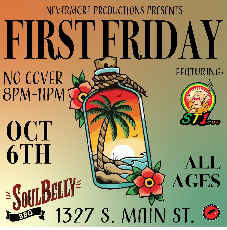 FIRST FRIDAY FEATURING ST1 event photo