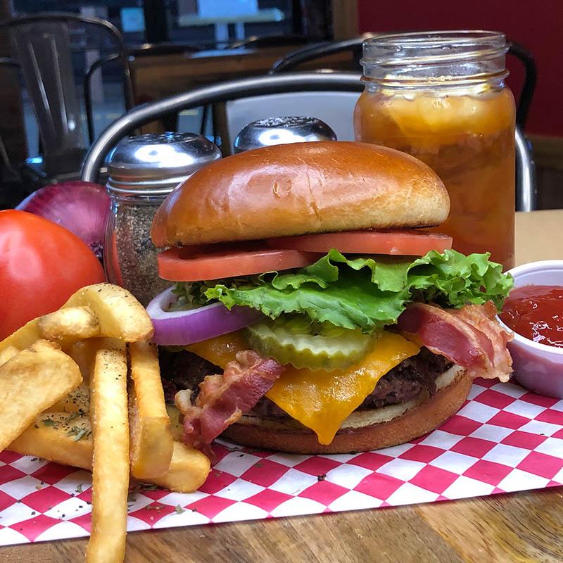 Bacon Cheddar Burger photo