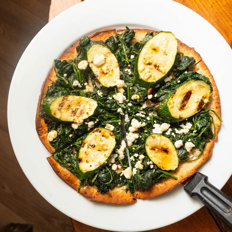 menu item 2 of 12, Pizza Con Zucchine Grigliate