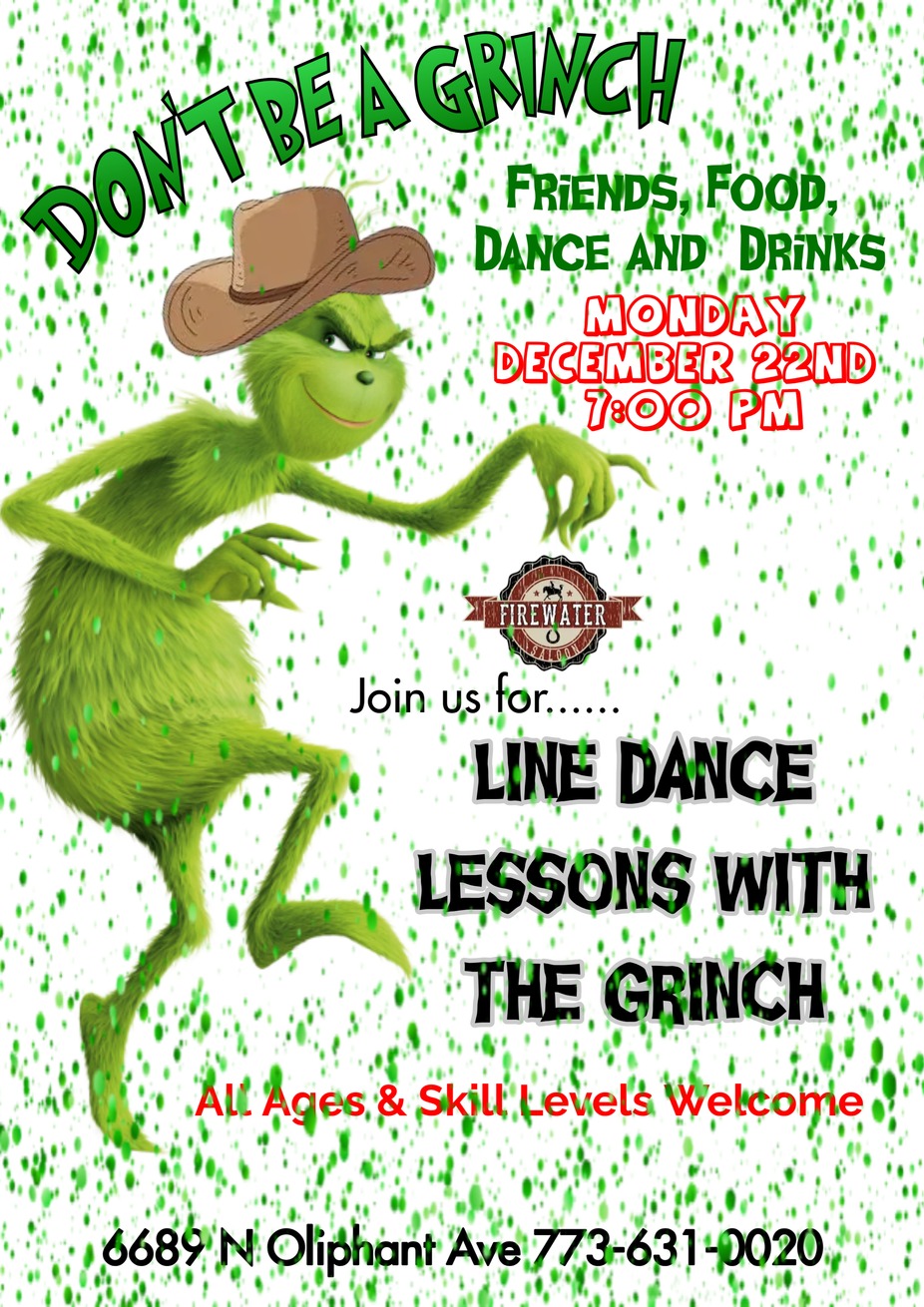 LINE DANCE LESSONS WITH THE GRINCH event photo