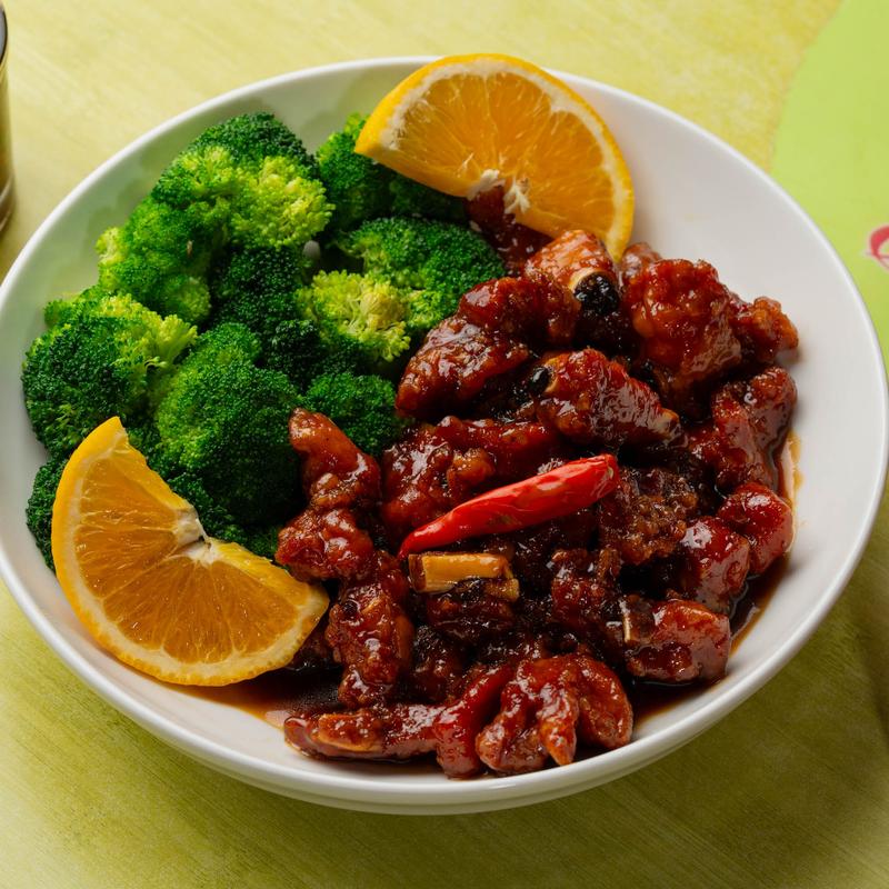 menu item 17 of 19, 249. Orange Flavor Spare Ribs