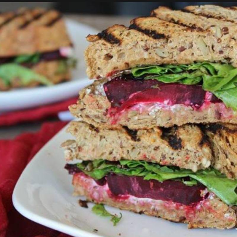 Roasted Beet Panini photo