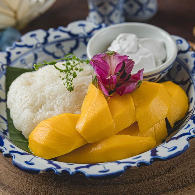 Coconut Sticky Rice with Mango photo