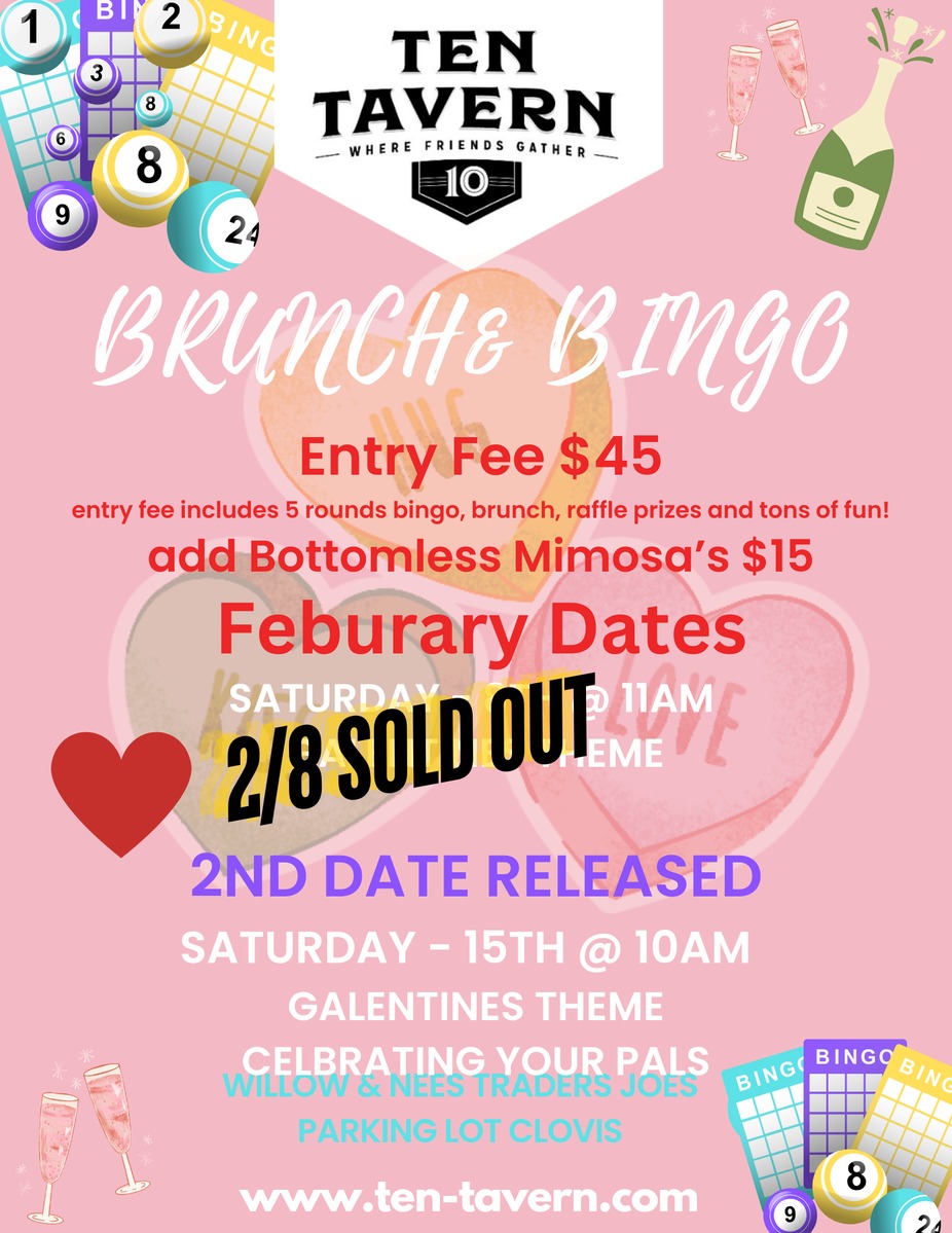 Galentine's Bingo SOLD OUT CHECK 2/15 event photo