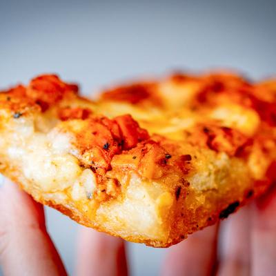 Buffalo chicken pizza.