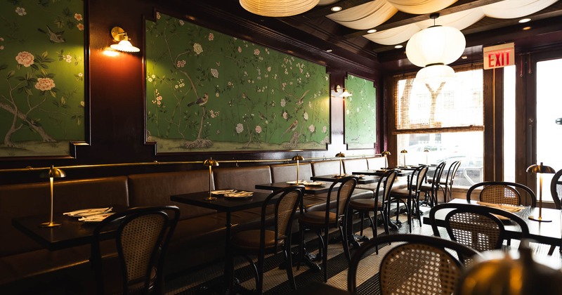 Interior, main dining area
