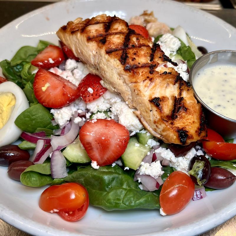 menu item 32 of 34, Chef’s Baby Spinach and Salmon Salad