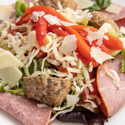 Antipasto Salad, closeup