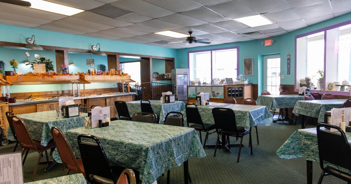 Interior, dining area