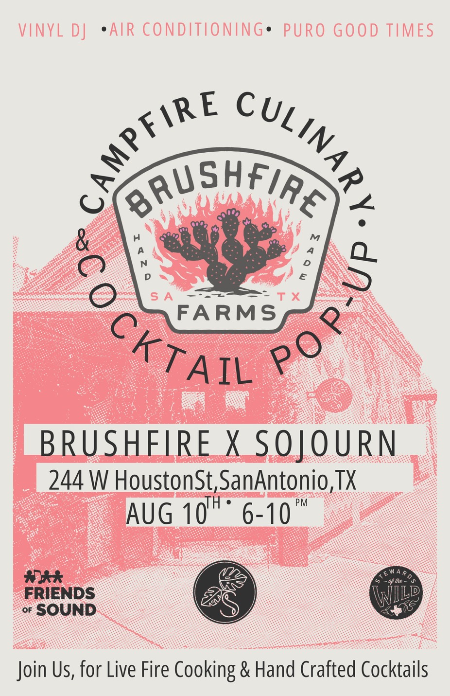 CAMPFIRE CULINARY & COCKTAIL POP UP event photo