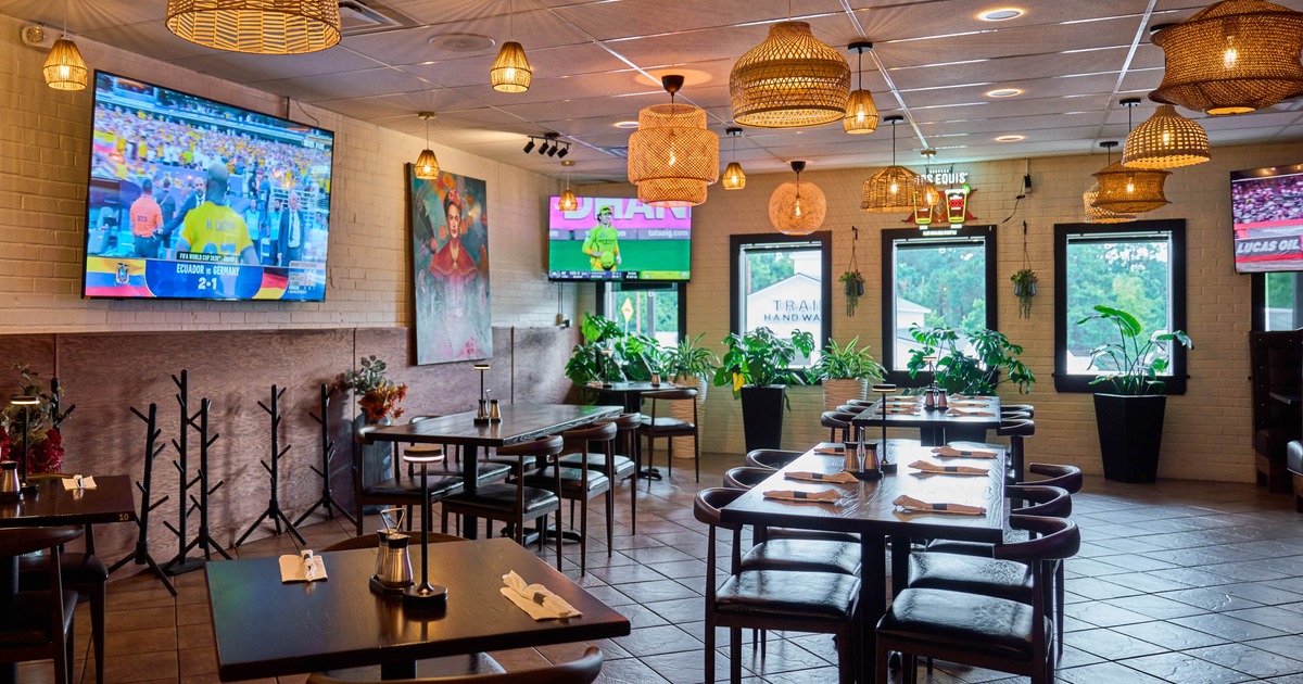 Interior, dining area