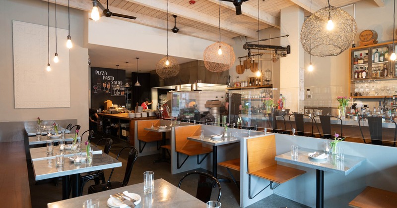 Interior, view of dining area