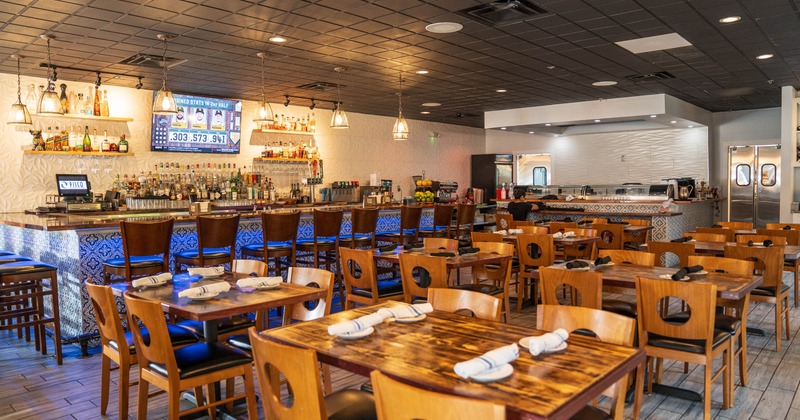 Interior dining area