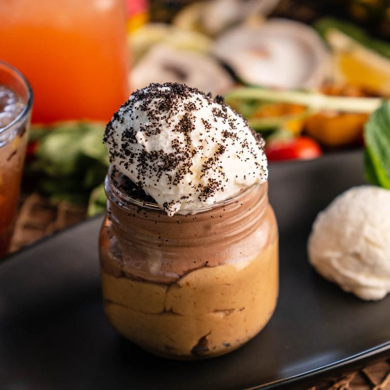 Chocolate Peanut Butter Mousse photo